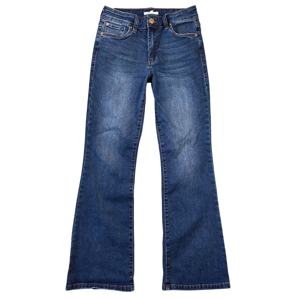 STS Blue Mandy High Rise Flare Jeans Medium Wash Denim Womens Size 27 Casual